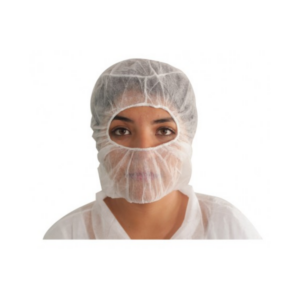GORRO TIPO HOOD BLANCA DESECHABLE 100/1