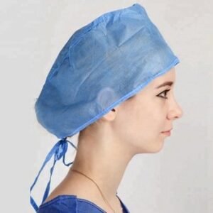 GORRO DE CIRUJANO AZUL 100 UND