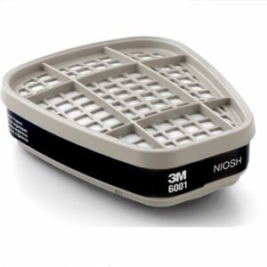 CARTUCHOS PARA VAPORES ORGANICOS. 3M 6001