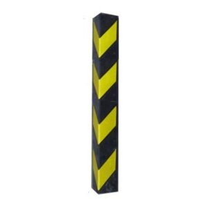 ESQUINEROS DE CAUCHO NEGRO/AMARILLO 73X12X4 CMS.