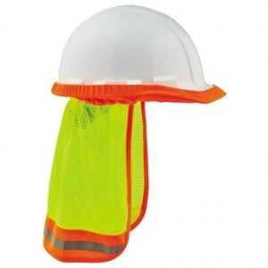 MALLA DE CUELLO ERGODYNE 8005 HI VIS REFLECTIVA VERDE