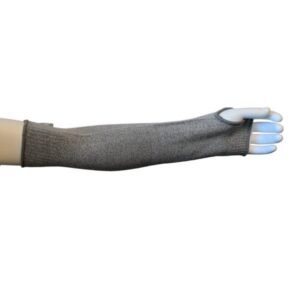 MANGAS MONARCH TAEKI5 GRIS 18"  PULGAR Y ELASTICO