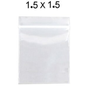 BOLSA ZIPLOCK 1.5 X 1.5 200 GA MIL UNIDAD