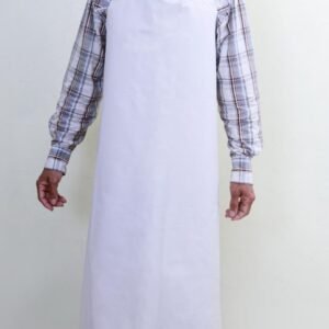 DELANTAL PVC/NYLON BLANCO 70CM X 110CM