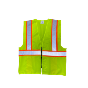 CHALECO DOBLE CINTA CON ZIPPER CLASE 2