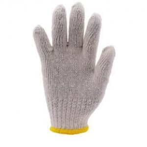 GUANTES DE POLYALGODON 800GR BLANCOS