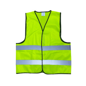 CHALECO 2 CINTAS REFLECTIVAS CIERRE VELCRO  CLASE 1