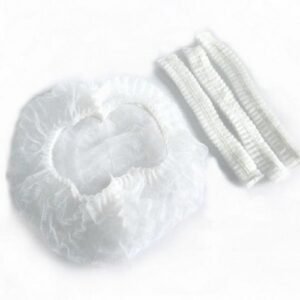 GORRO DESECHABLE TIPO ACORDEON BLANCO 100 UND